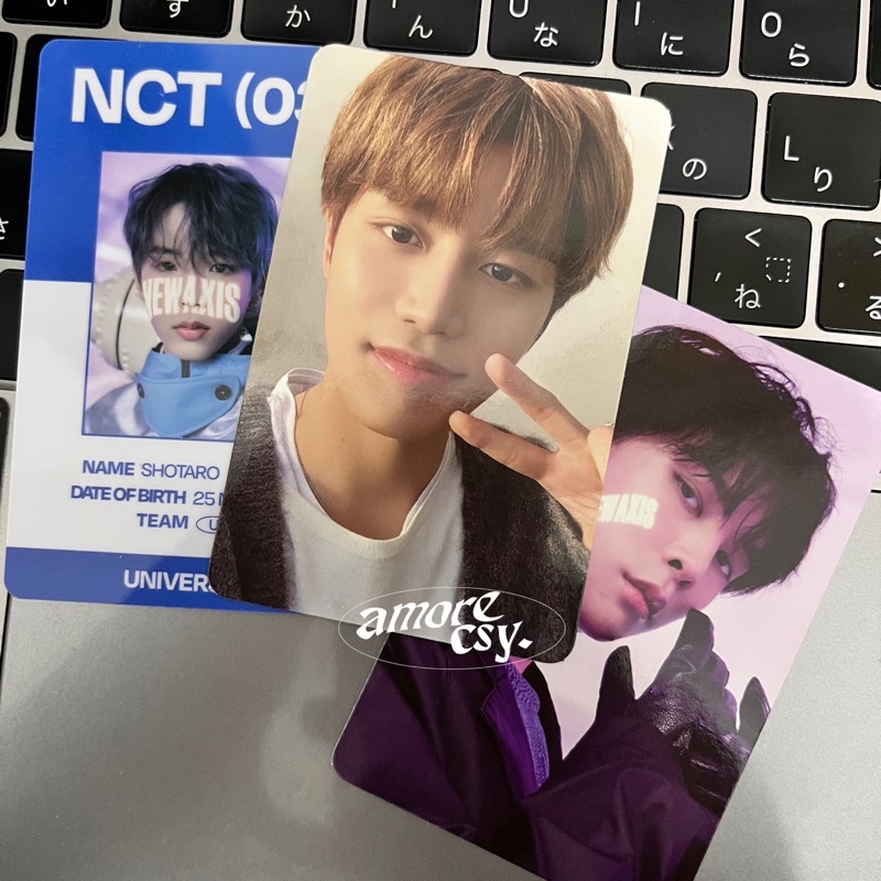 ID PHOTOCARD SET UNIVERSE TAEIL JOHNNY SHOTARO