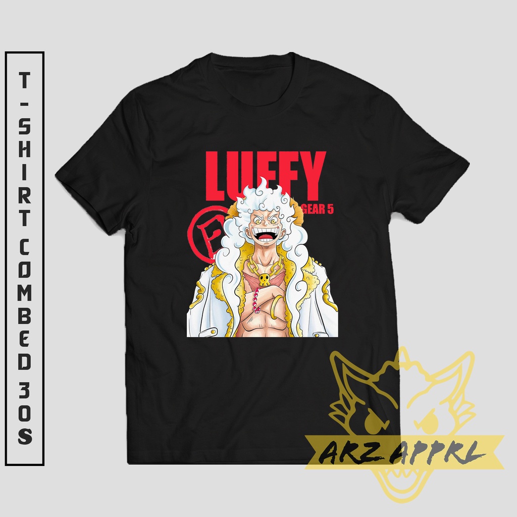 T-SHIRT KAOS DISTRO LUFFY GEAR 5