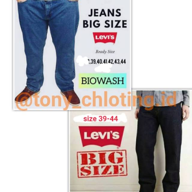 CELANA JEANS PRIA BIG SIZE /CELANA JEANS JUMBO