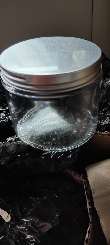 Jar Toples Wadah Kaca Aluminium 400 Ml Serbaguna Grosir Murah Kemasan