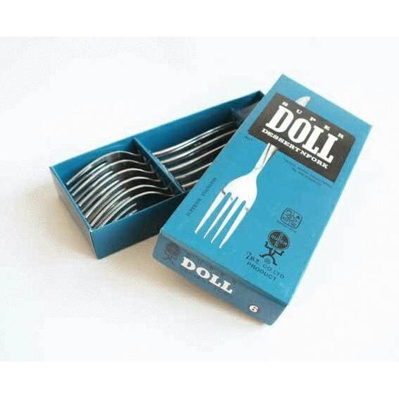 93Yy Sendok Makan Super Doll 1/2 Lusin 9Bb8