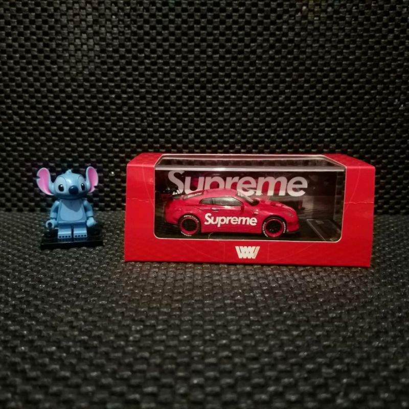 Time Model time micro Micro Nissan GTR R35 Lb performance Liberty Walk Supreme Merah