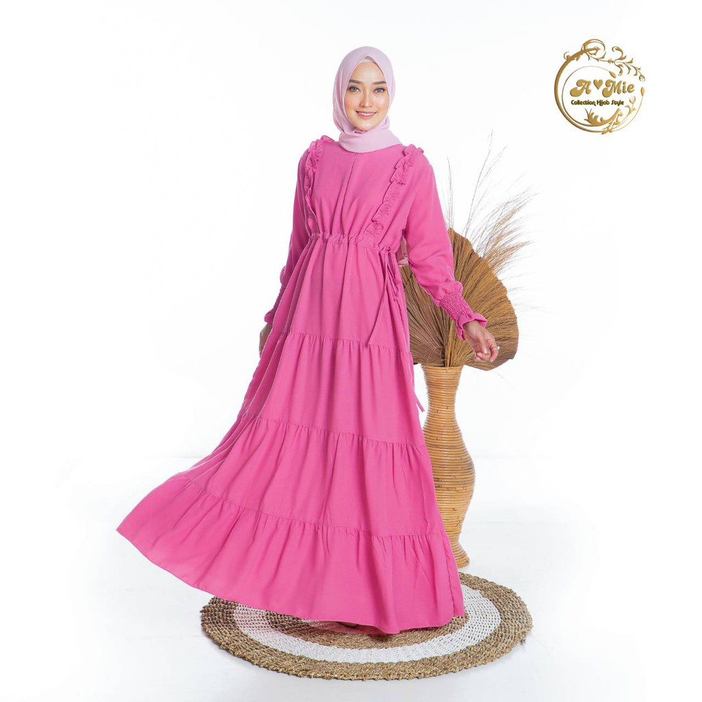 Gamis Terbaru 2022 Baju Lebaran Dress Wanita Baju Lebaran Wanita Gamis Kekinian Dress Muslim Dress P