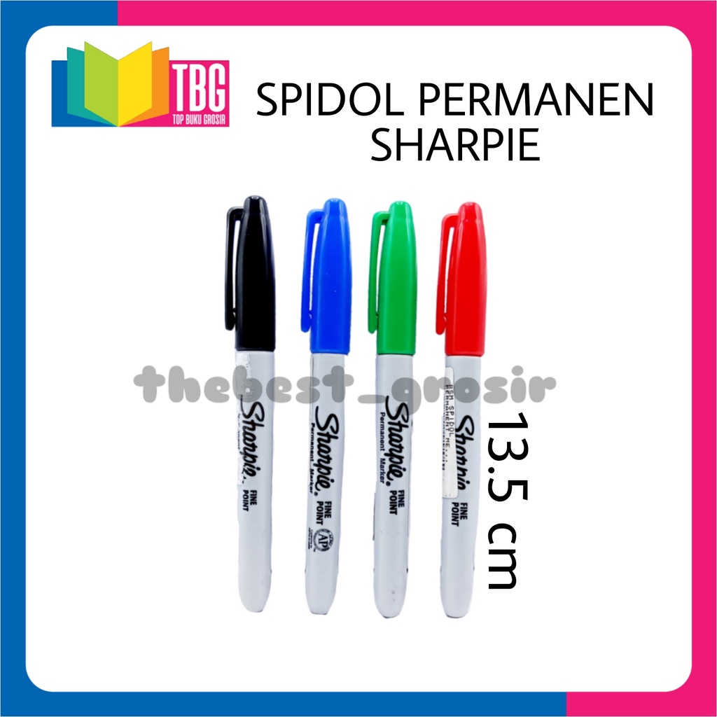 

1 PCS SPIDOL PERMANENT SHARPIE/ SPIDOL WARNA/ SPIDOL SHARPIE PERMANENT