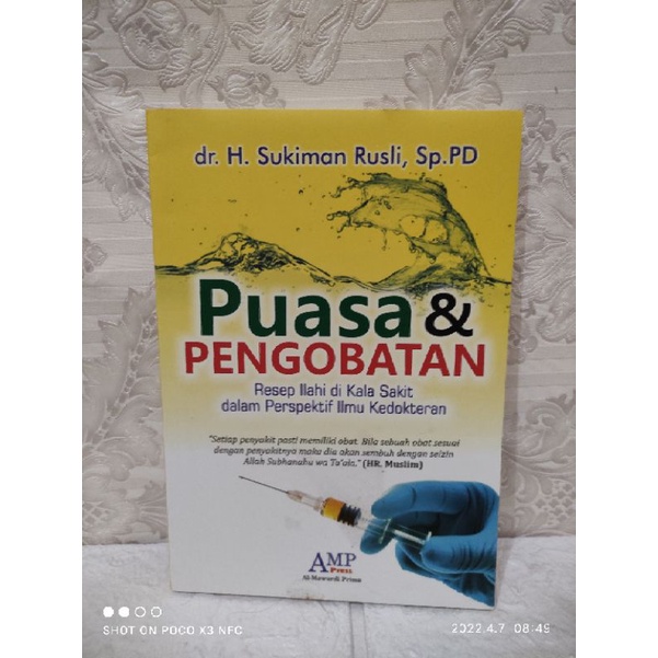 Puasa Dan Pengobatan Resep Ilahi di Kala Sakit Dalam Perspektif Ilmu Kedokteran