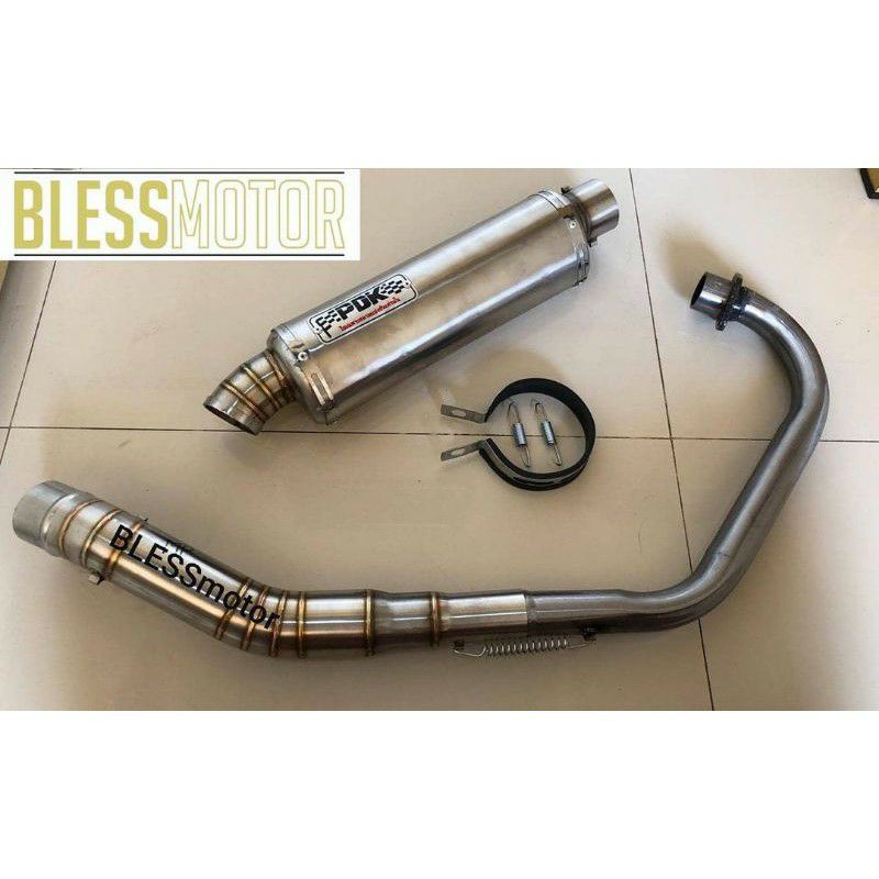 KENALPOT PDK JUPITER MX, SATRIA FU, VIXION, BYSON, SCORPIO, TIGER, MEGAPRO