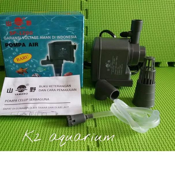 Terlaris 7 Pompa Aquarium Yamano Sp 1200 Filter Aquarium 50