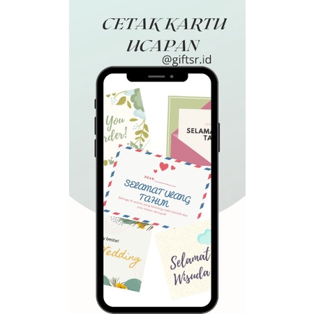 

GREETING CARD / KARTU UCAPAN TERMURAH