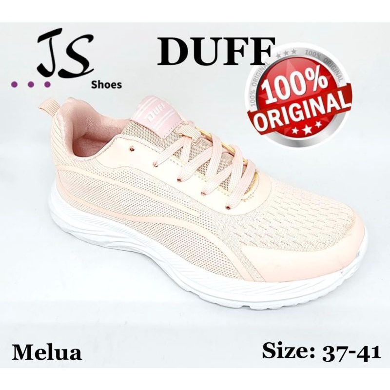 DUFF MELUA - SEPATU SNEAKERS TALI WANITA DEWASA MERK DUFF