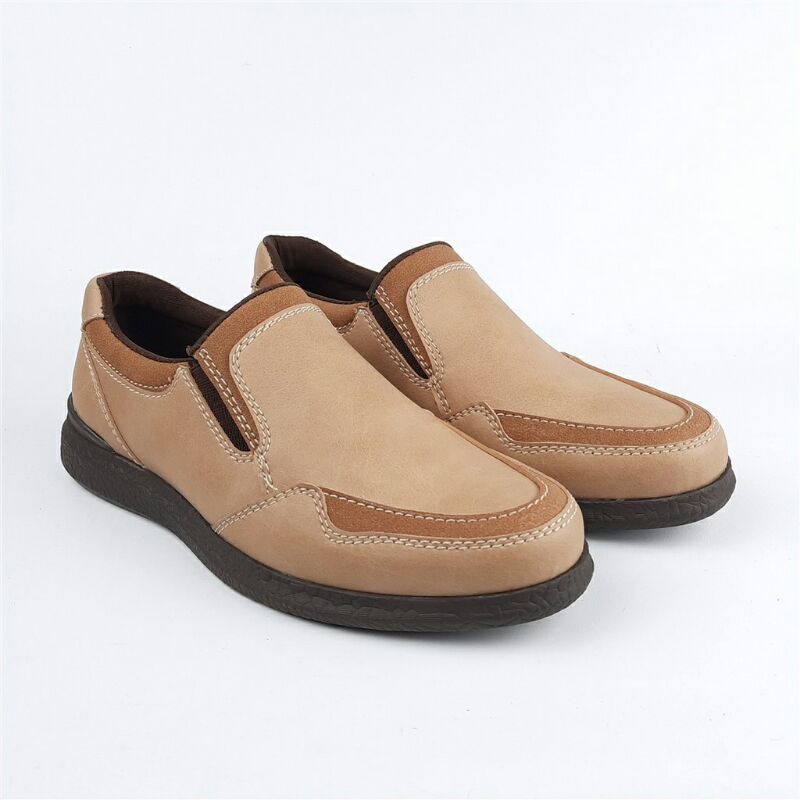 Sepatu Slip On pria original donatello Ag. 700602 Camel / camel,coffe/coffe 39-43