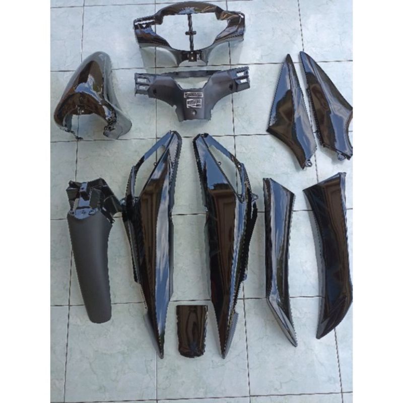 cover body full set halus Supra x 125D atau Supra x lama