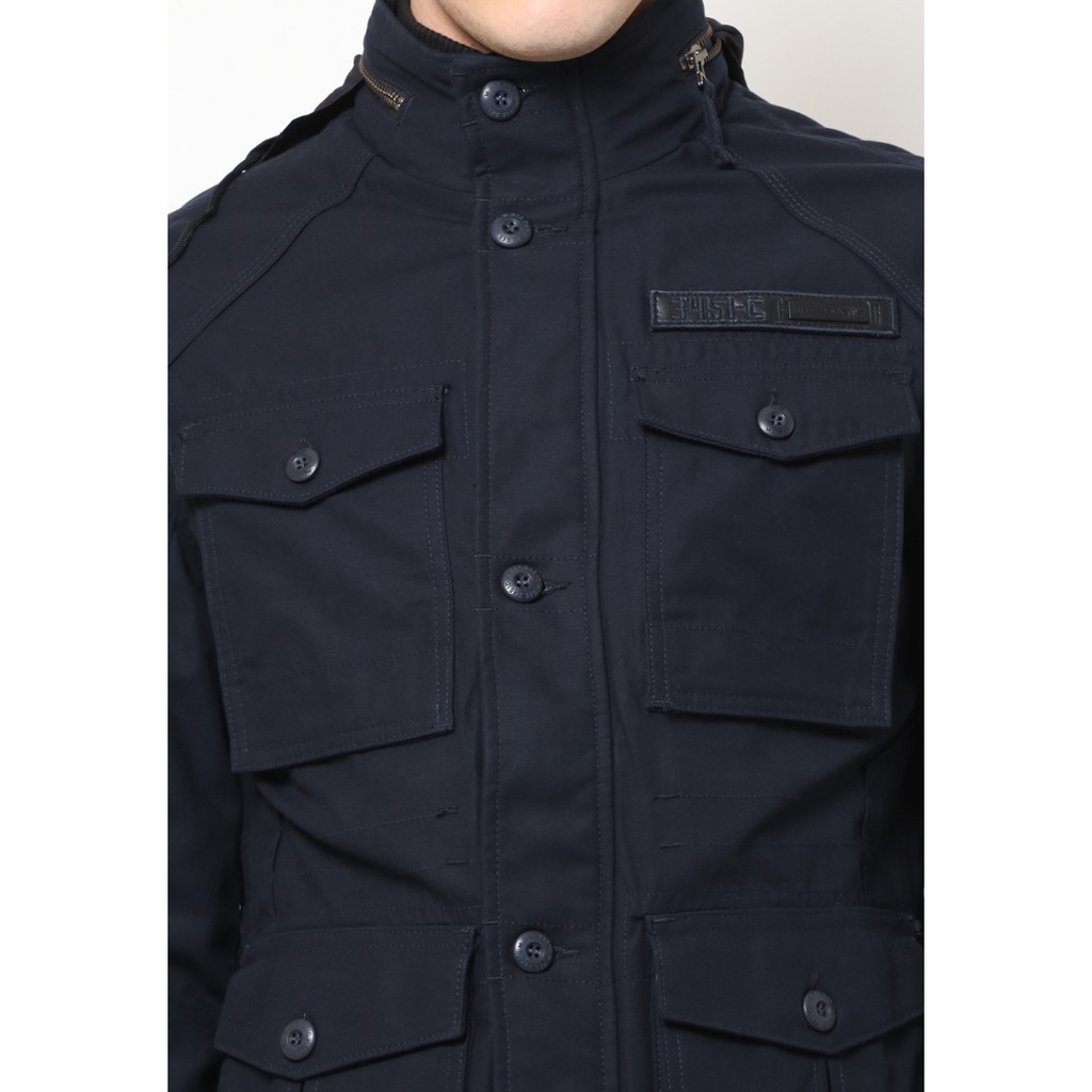Jaket Parka Asli MGee 3451C Outerwear Parka 002 Navy