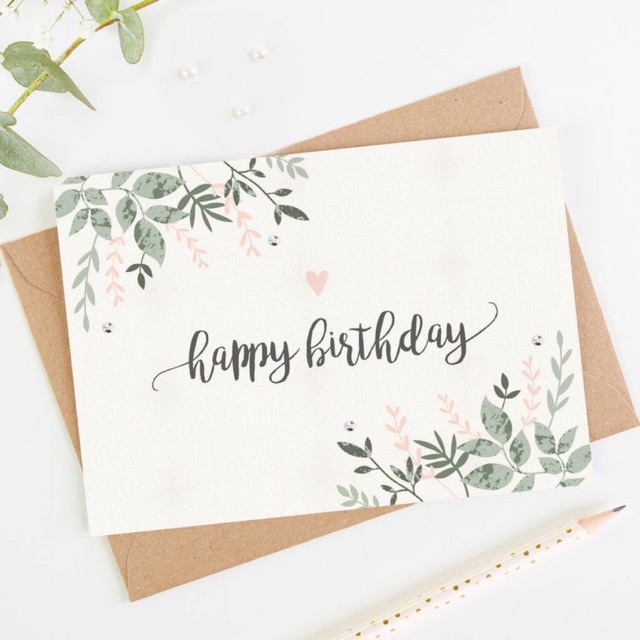 

Birthday card