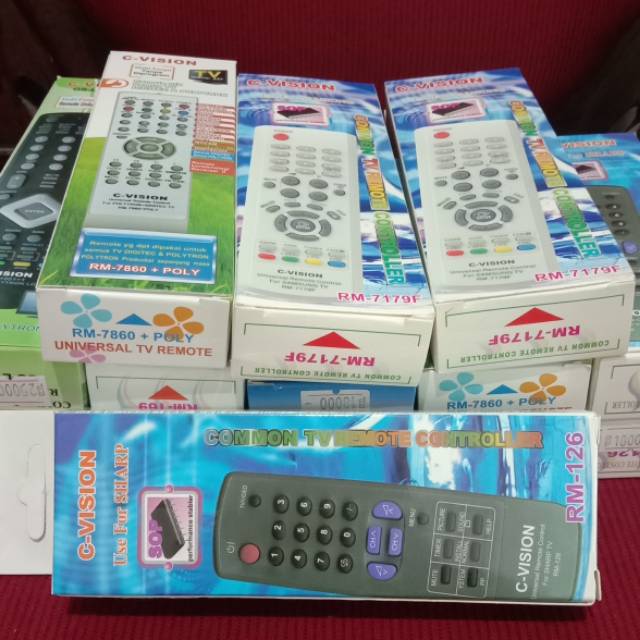 Remot tv tabung sharp