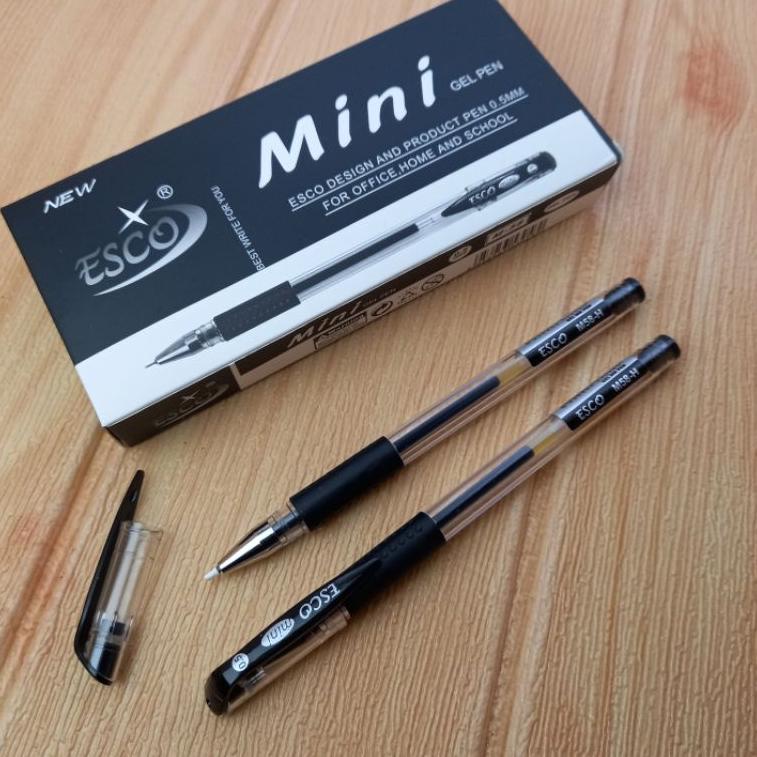 

Discount CnL [1 pak] pulpen gel Esco - Stark mini 0.5mm/pen gel mini isi 12 pcs Serba@murah