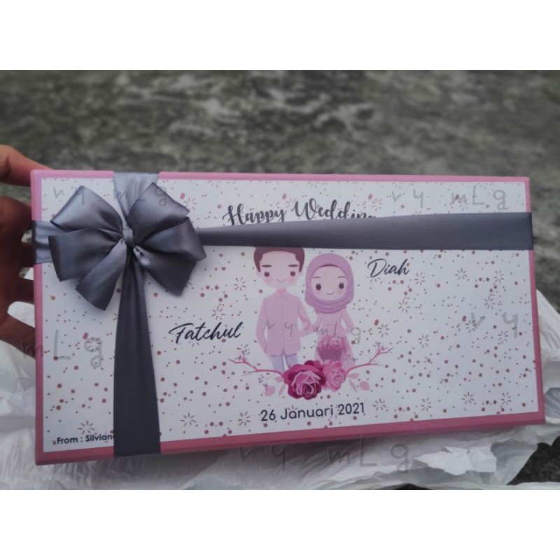 

Wedding gift pink