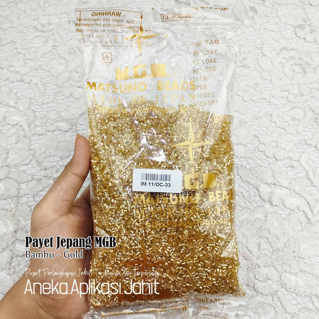 50 GRAM PAYET JEPANG MGB BAMBU 33 GOLD