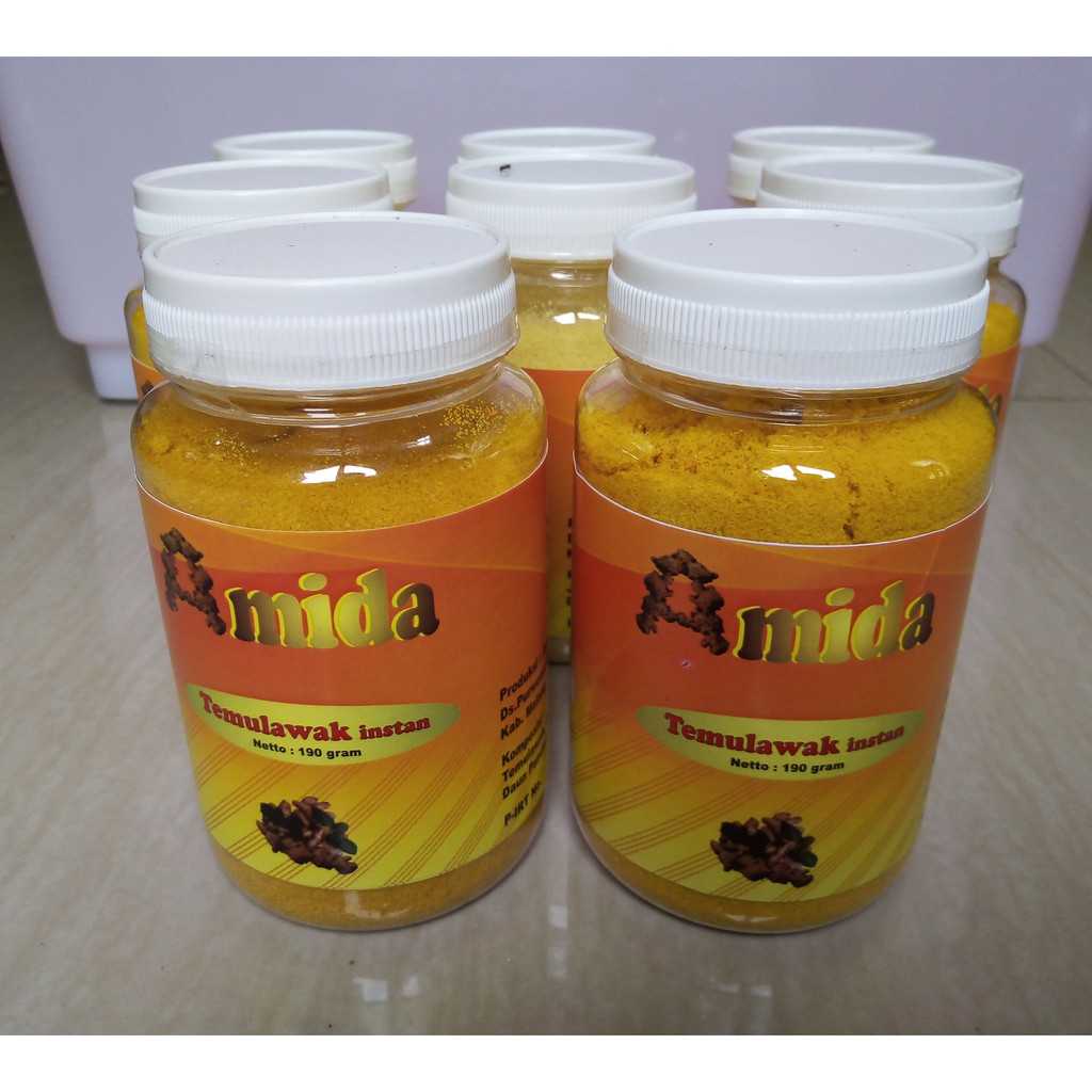

Temulawak Instan AMIDA minuman kesehatan dan penangkal virus