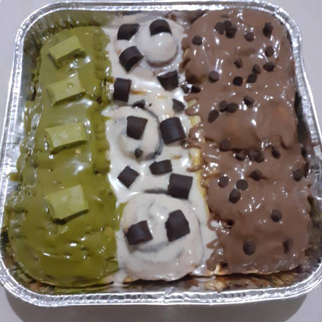 

Cinamon roll varian toping