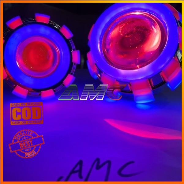 Lampu Projie - Lampu Depan Ubur-ubur Nanas Flash 3 Mode Hi Lo (Mini/Large/High-low)