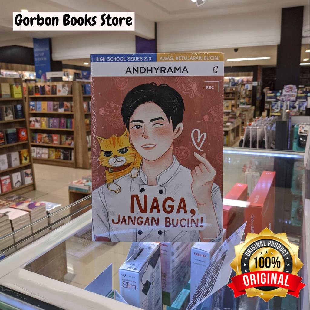 Novel Naga, Jangan Bucin karya Andhyrama