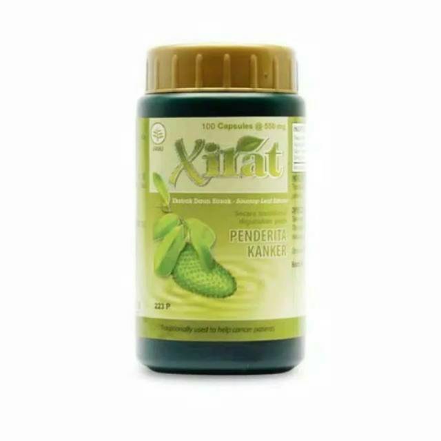 Xirat 100 Kapsul -Borobudur Herbal (Extra Daun Sirsak )
