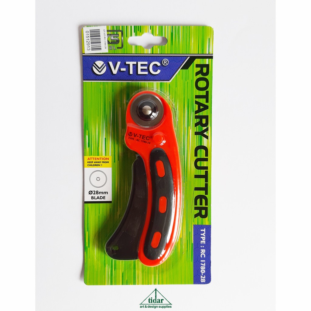 

[MR] V-tec Rotary Cutter RC 1780 28 - Pisau Potong Kulit - Kain - Vinyl