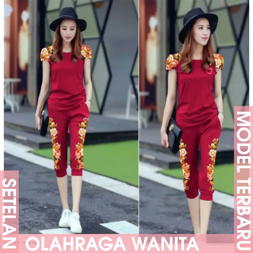 setelan Baju Olahraga Sepeda Stelan Muslim Olahraga Muslimah Baju Olahraga Wanita pizano kekinian
