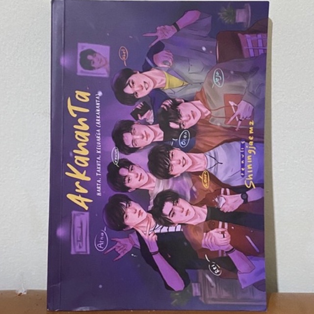 [BOOKED] PRELOVED NOVEL ARKANANTA NCT DREAM