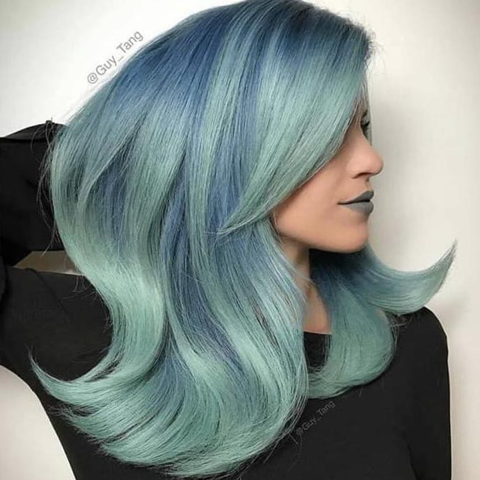 Diskon|Termurah|Flash Sale GUY TANG MYDENTITY MINT STEEL CAT RAMBUT MIRIP PRAVANA Garansi