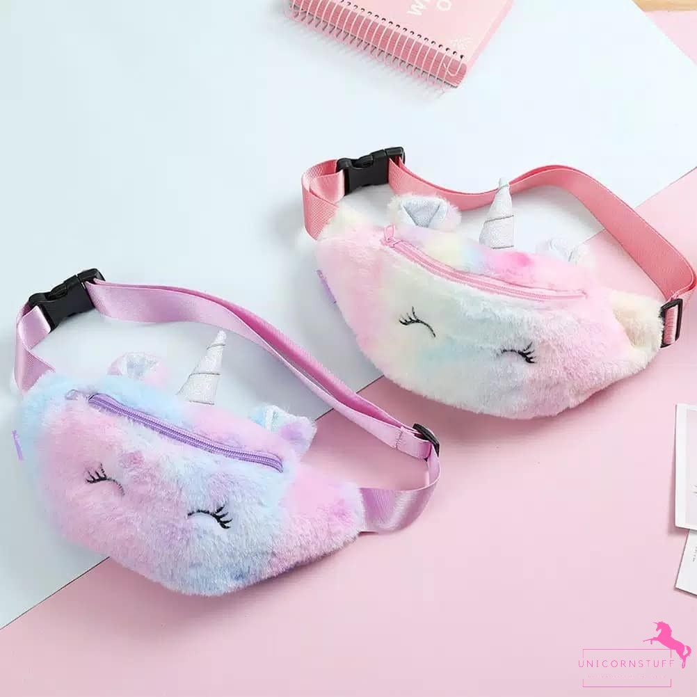 Tas Dada Unicorn Pinggang Unicorn Waist Bag Anak Unicorn Pergi Selempang Kado Hadiah Cewek Perempuan