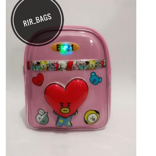 Modern.. Tas sekolah BT21/tas anak bts/tas anak murah/tas anak karakter lucu/tas anak bts TK/tas ana