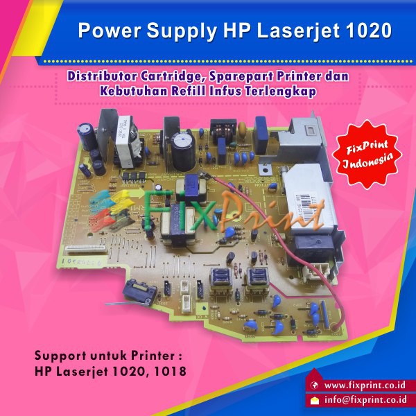 Power Supply HP Laserjet 1020 1018 Canon LBP-2900 3000 DC Controller, Part Number RM1-2316-000