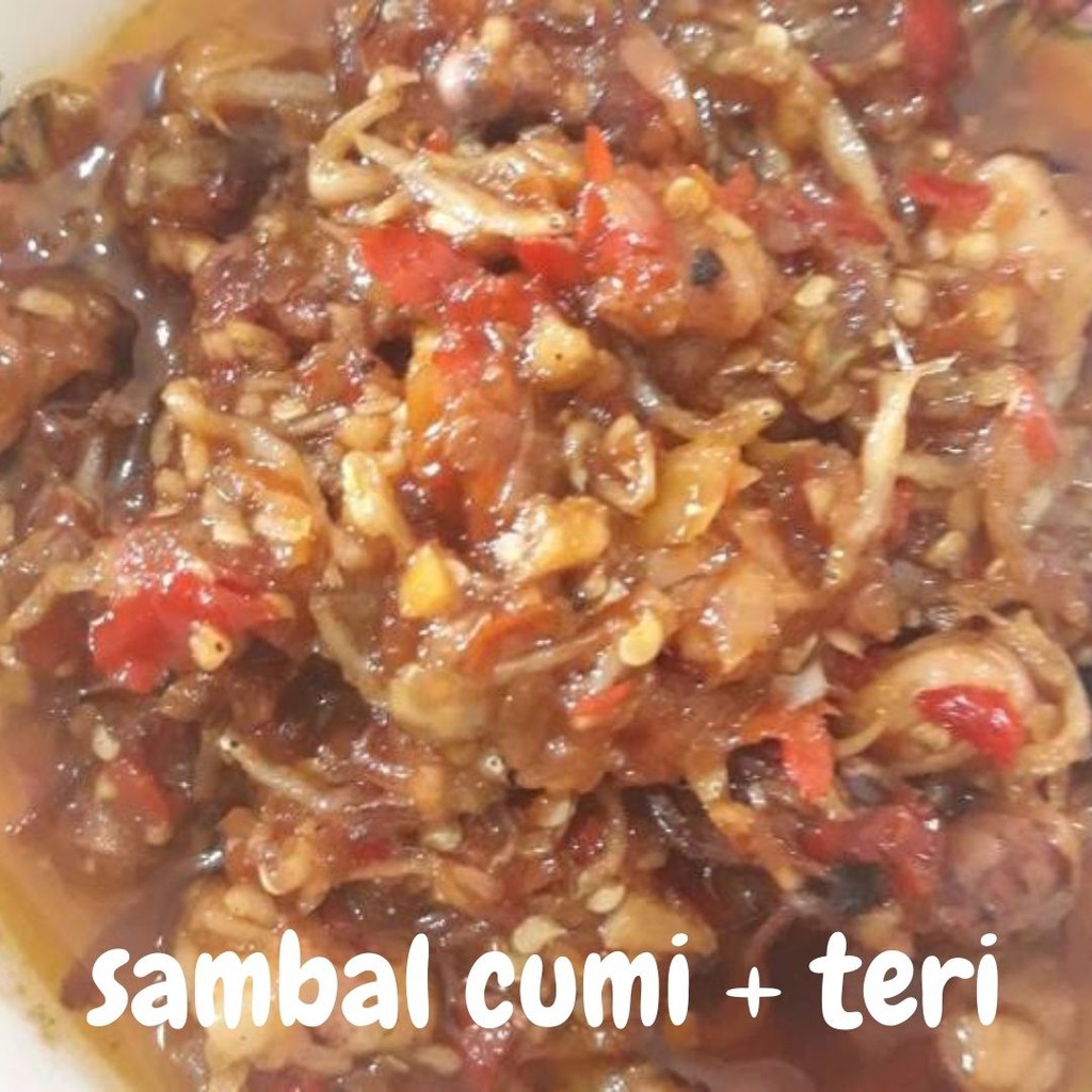 

SAMBAL CUMI + TERI