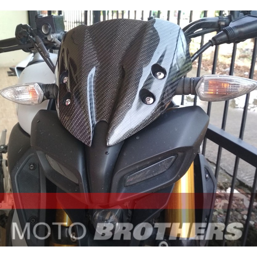 SCREEN / WINDSHIELD / VISOR CARBON MT15 MT 15