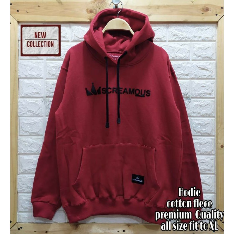 HOODIE SCREAMOUS PREMIUM TERBARU/JAKET HOODIE SCREAMOUS PREMIUM