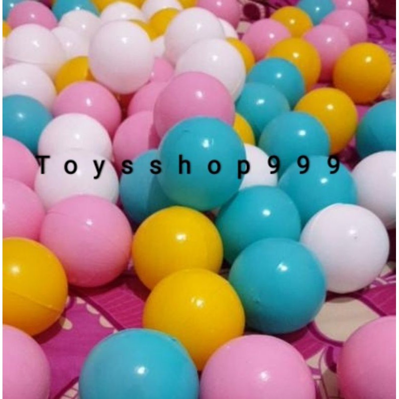 AQUATIC MANDI BOLA mandi bola warna pastel isi 50 pcs - mandi bola pastel SNI