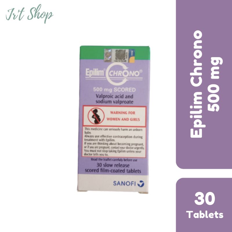 Jual Epilim Chrono, 30 Tablets Shopee Indonesia