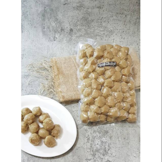 

Bakso ayam mix sapi