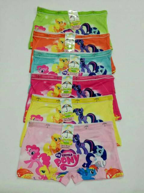 FREYA KIDS Boxer anak perempuan Art Karet Besar