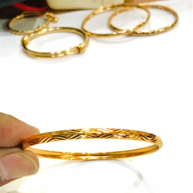 gelang bangle pipih