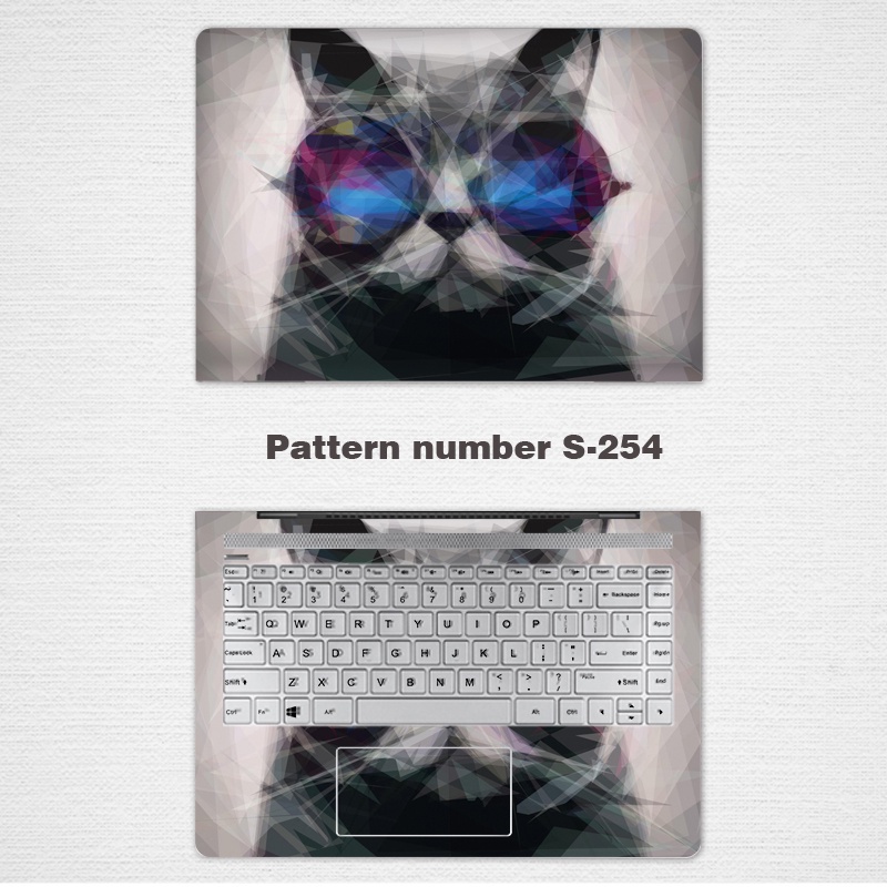HUAWEI XIAOMI Stiker Skin Vinyl 2 Sisi Diy Untuk Laptop Lenovo Air14 11 / 12 / 13 / 14 &quot;Pro13 Savior Y7000P Asus