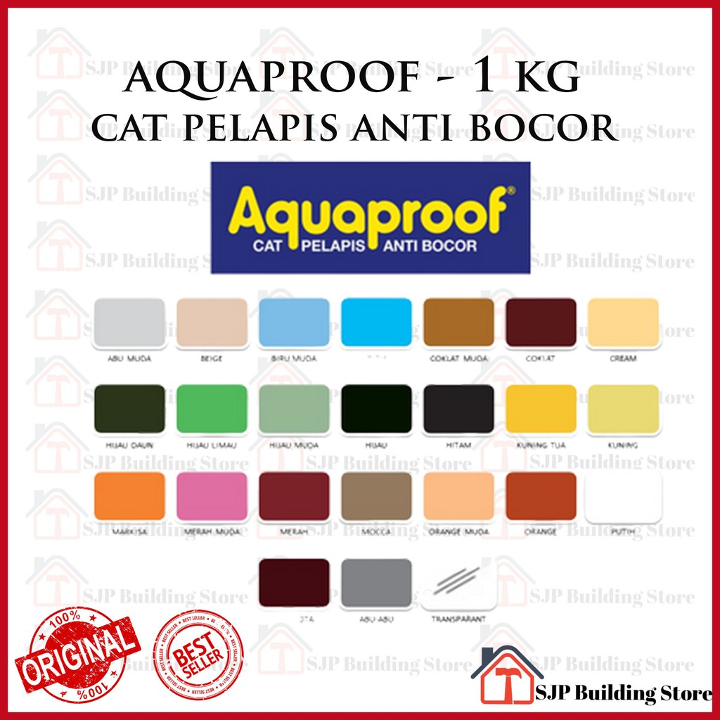 Aquaproof - 1 Kg - Cat Pelapis Anti Bocor