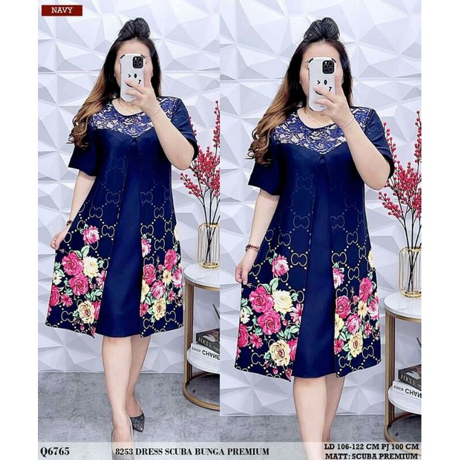 Dress Scuba mak ld 110