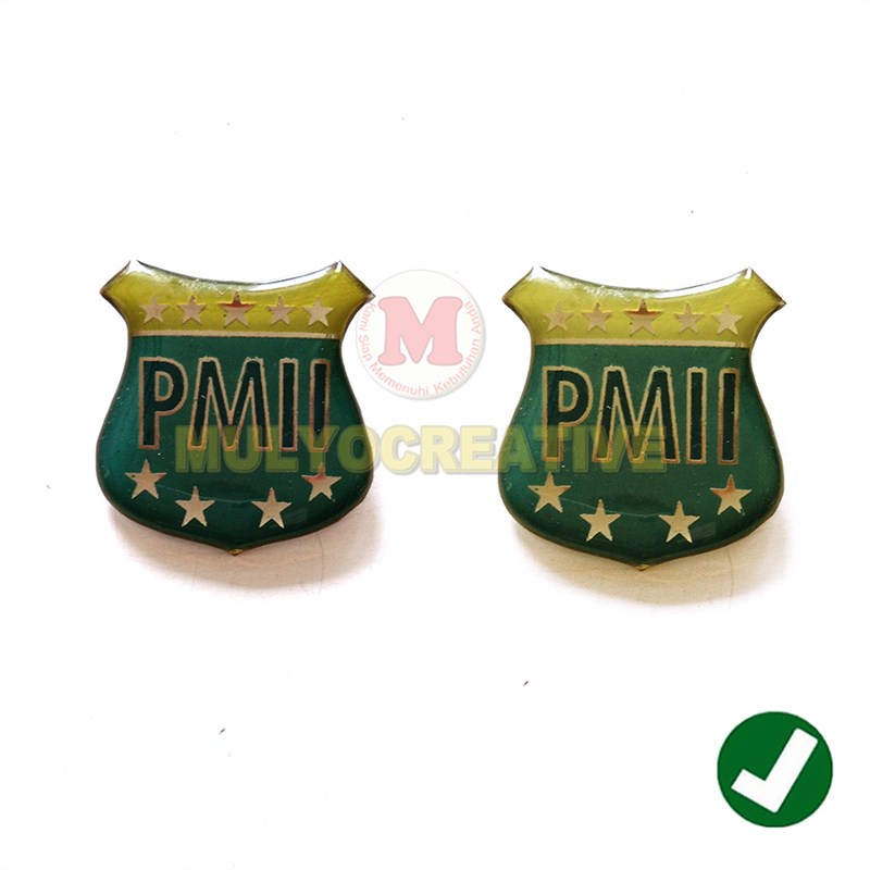 Lencana PMII - Lencana Pin Organisasi Komunitas Custom Murah