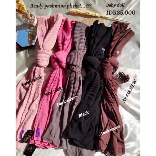 Ar 512 New ✔️ COD ✔️ Hijab kekinian | Hijab pasmina | Pliskit