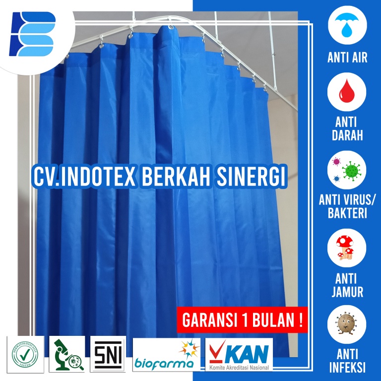 GORDEN RUMAH SAKIT | SEKAT | KLINIK | SPA | SALON | TIRAI BLACKOUT / TIRAI PEMBATAS PASIEN  / TIRAI,