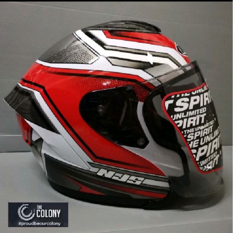 Helm NJS Kairoz / Zenith-White Red