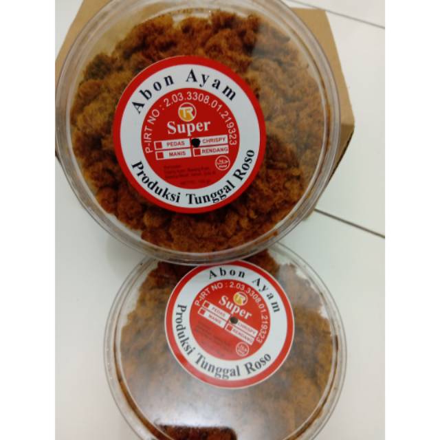 

Abon ayam 100gr