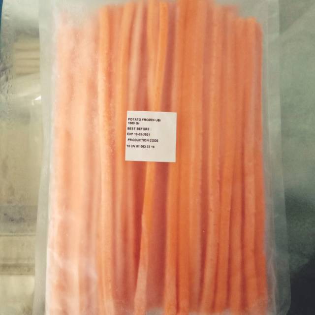

FROZEN LONG POTATO UBI 1000gr